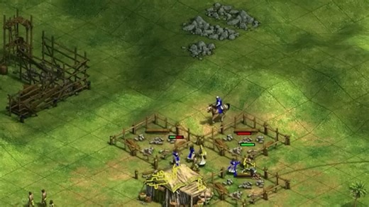 【帝国TheViper日常】小围技术哪家强？帝国时代找Viper(4农民vs3农民 1肉马)