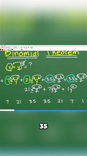 Binomial Expansion Patterns Unlocking Mathematical Symmetry #math #maths #education