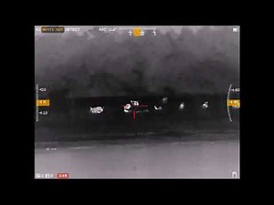 Hogs on the run Thermal Hunting with the Armasight Contractor Thermal Scope.