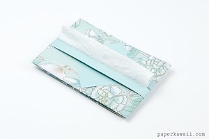 Easy Origami Tissue Holder Tutorial - Paper Kawaii