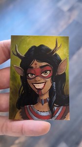 My rendition of The Deer Woman for the Perna Studios Creatures of...