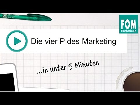 Die vier P des Marketing | Video Based Learning