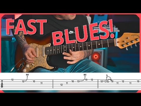 TRAIN SHUFFLE BLUES in A – Play Along with TABS!