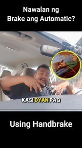 101K views · 1.1K reactions | Nawalan ng Brake ang Automatic? Using handbrake | Kuya Shane | Facebook
