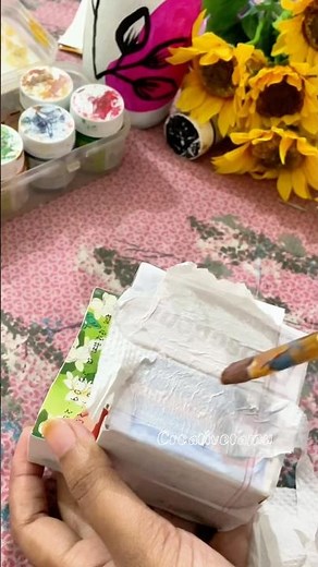 DIY with waste materials ✨ #diy artandcraft #art #homedecor #craft #bestoutofwastecraft #shorts