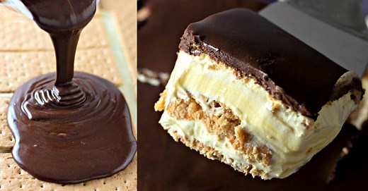 No-Bake Eclair Cake - So Easy and just 5-ingredients - a Crowd Favorite.