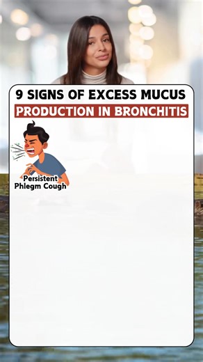 2.1K views | 9 signs of excess mucus production in bronchitis #healthy #healthcare #healthtips #bronchitis | Cannonn | Facebook