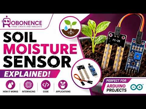 How Does a Soil Moisture Sensor Work? | Complete Arduino Tutorial | Soil Moisture Sensor Explained