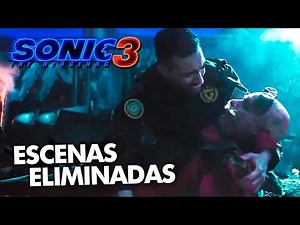 SONIC 3 THE MOVIE ALL DELETED SCENES SPANISH