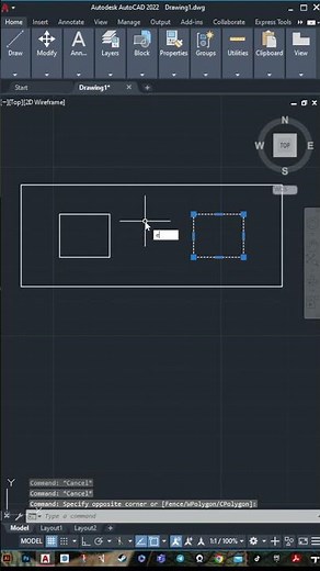 AutoCAD mirror command