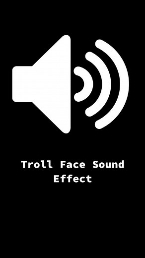 Troll Face Sound Effect, for more free sound effects go follow me on YouTube 🔊 #soundeffects #meme #trollface #soundeffectlibrary