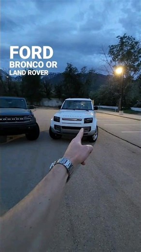 FORD BRONCO vs. LAND ROVER DEFENDER! Which of these should YOU BUY?! #Bronco #Defender