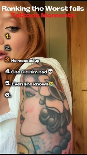 Ranking the Worst Fails Tattoos Moments