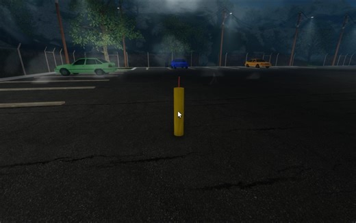 在游戏里放鞭炮。