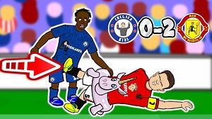 Chelsea vs Man United 0-2 - the cartoon! | 442oons
