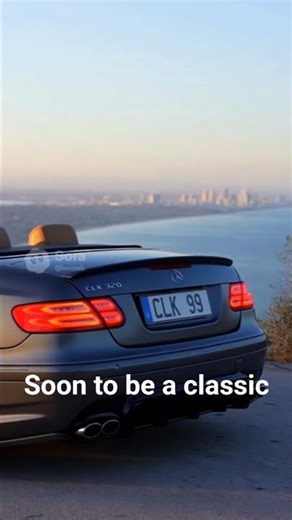 The 1999 Mercedes CLK 320 is not a classic yet, but certainly on it's way. #mercedesbenz