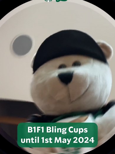 When you hear there’s Buy 1 Free 1 on Bling Cups 👀 Available until 1st May 2024! #StarbucksMalaysia