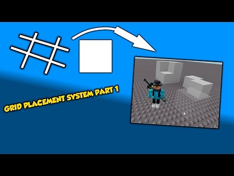 (Free model now included) HOW TO MAKE A GRID PLACEMENT SYSTEM IN ROBLOX | Part 1