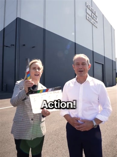 Perth Film Studios is ready to roll! 🎥 This is WA's new world-class studio, putting us on the global stage for film, TV and digital productions. From local passion projects to blockbuster movies, it’s been built to support productions of every size - with four massive sound stages, workshops for sets and props, hair, makeup and costume facilities, and even a screening theatre. We can’t wait to see the first productions roll in as an exciting new chapter begins for WA’s screen industry.