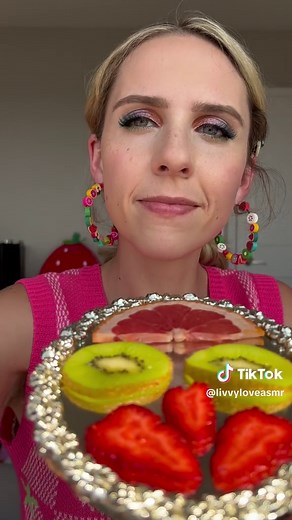 Fruity Makeup ASMR for Relaxation and Tingles