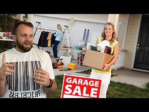 This outdoor community garage sale had it all!