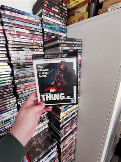 my new 4K collection starts today fully 👌 #dvds #bluray #4k #movies