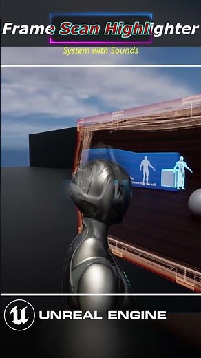 05 Customizable Frame Scan Component on Unreal Engine