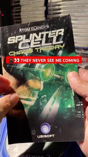 Splinter Cell: Chaos Theory Is Still Badass on PS2 🔥 #gamingnostalgia
