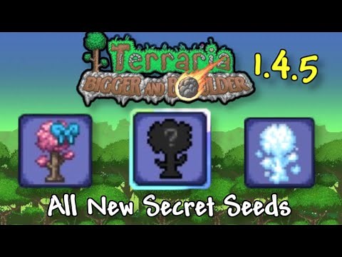 Terraria 1.4.5 All New Secret Seeds!