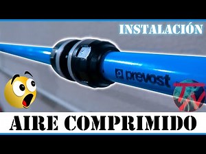 ⚙️ Professional Compressed Air Installation | Pneumatic Tools (Prevost) Do it yourself 👨🏻‍🔧