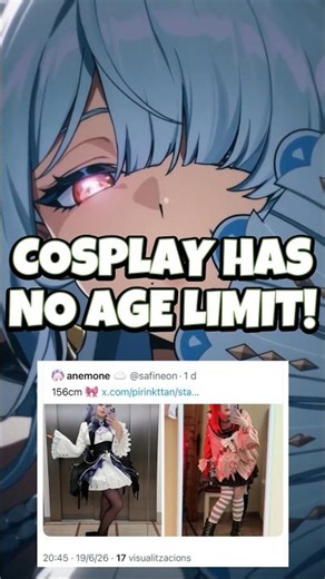 Cosplay Has No age Limit!