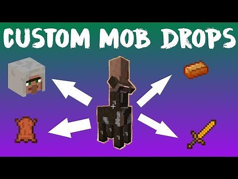 Custom Mob Drops (Loot Tables)- Minecraft Modding Tutorial 1.12.2 - Episode 13