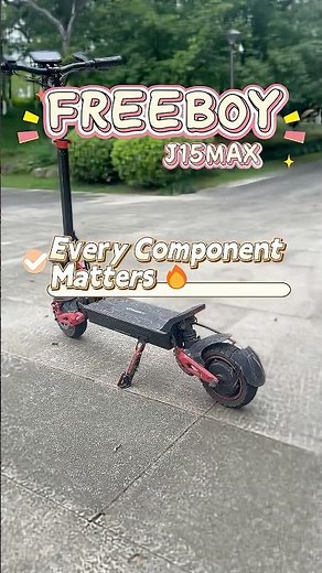 FREEBOY J15 | Easy Setup, Powerful Ride ⚡🛴