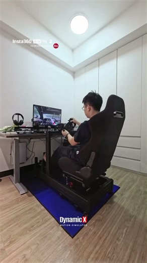 This setup is seriously so clean. #motionsimulator #dynamicx #dxwinner2
