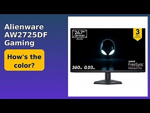 REVIEW (2025): Alienware AW2725DF Gaming Monitor. ESSENTIAL details.