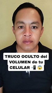 TRUCO OCULTO del VOLÚMEN de tu CELULAR 📲 😱 #trucos #tips #hacks #tricks #pasoapaso #secretos #Volumen #altavoces #celular #android #tecnologia #technology #tutoriales #odctips #jancarloodc | Jancarloodc