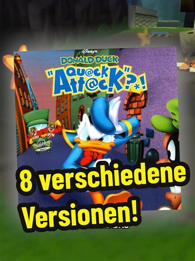 Spielefakten: Donald Duck Quack Attack und die verschiedenen Versionen da on #gaming #disney #donaldduck #memes #meme