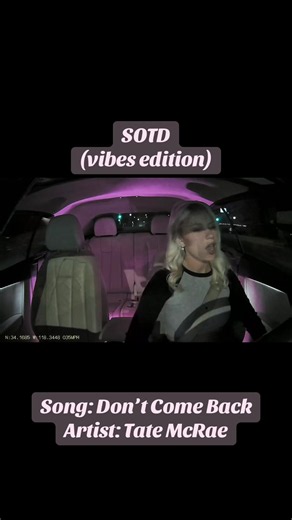 Check out my playlists on Spotify and Apple (Lexieputyouon) for more music🎧🖤 #dontcomeback #tatemcrae #ex #newmusic #vibes