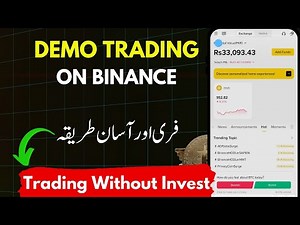 Binance Demo Trading Full Guide | Practice Trading Without Losing Money!