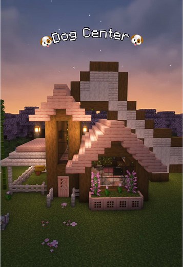 Building a Dog Adoption Center in Minecraft