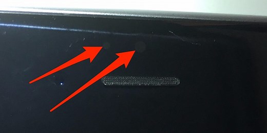 Here's what the two tiny dots at the top of your iPhone are for