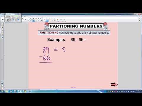 Partitioning to SUBTRACT