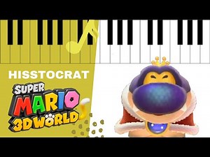 Hisstocrat - Super Mario 3D World [Synthesia] [Piano tutorial]