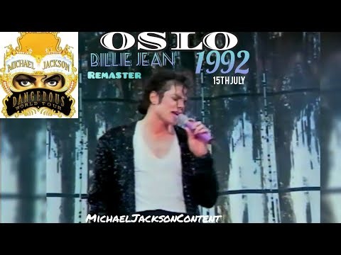 Billie Jean Oslo 15th July 1992 | Remaster ( 2K 60fps )