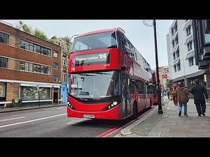 FULL ROUTE VISUAL | London Bus Route 35: Clapham Junction - Shoreditch | Ee220 - LG73FPY