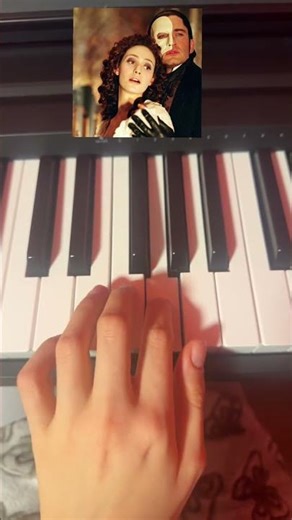 The Phantom of The Opera I Piano tutorial #piano #music #рек #pianocover #опера #призрак #phantom