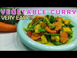 Easy Vegetable Curry Recipe | Early Kitchen