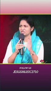 Sis.Blessie Wesly Akka Short Message 🙏 !! #jesus #jesuschrist #christian #shorts #blessiewesly #song