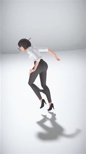 Businesswoman in Smart Casual Attire - AI Rigged 3D Character