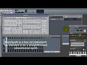 Basic Synth (VST-i GRATUIT / FREE)-Tutoriel